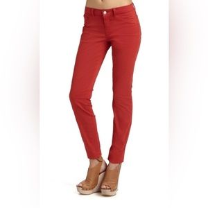 J Brand Skinny Leg Blood Orange (red) color - Size 26